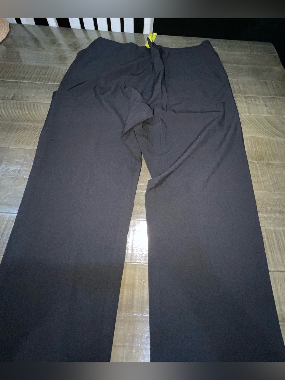 Revel scrubs Women's Black Straight-Leg Pants